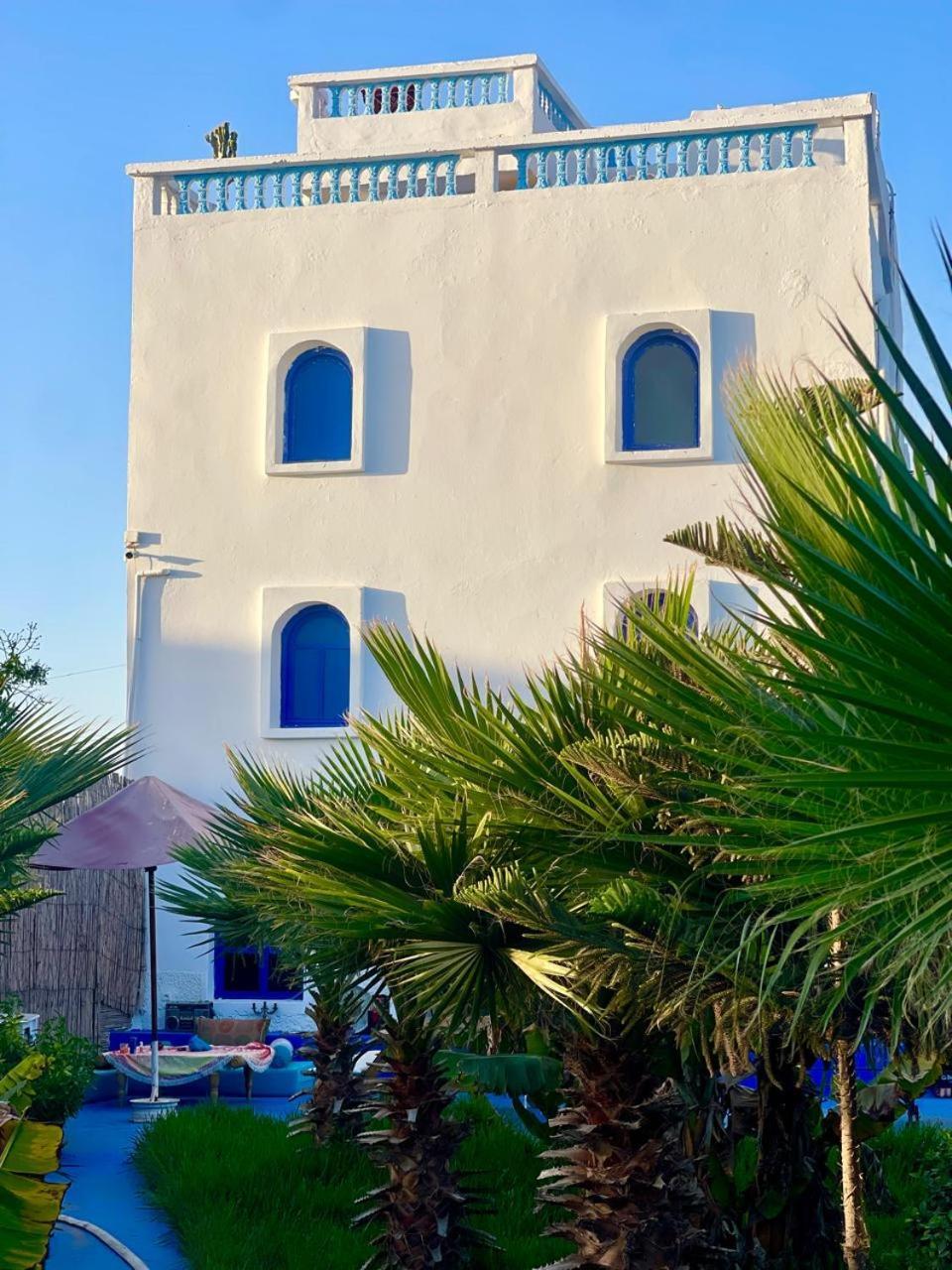 Bed and Breakfast Surf & Salsa Ocean House à Tamraght Extérieur photo