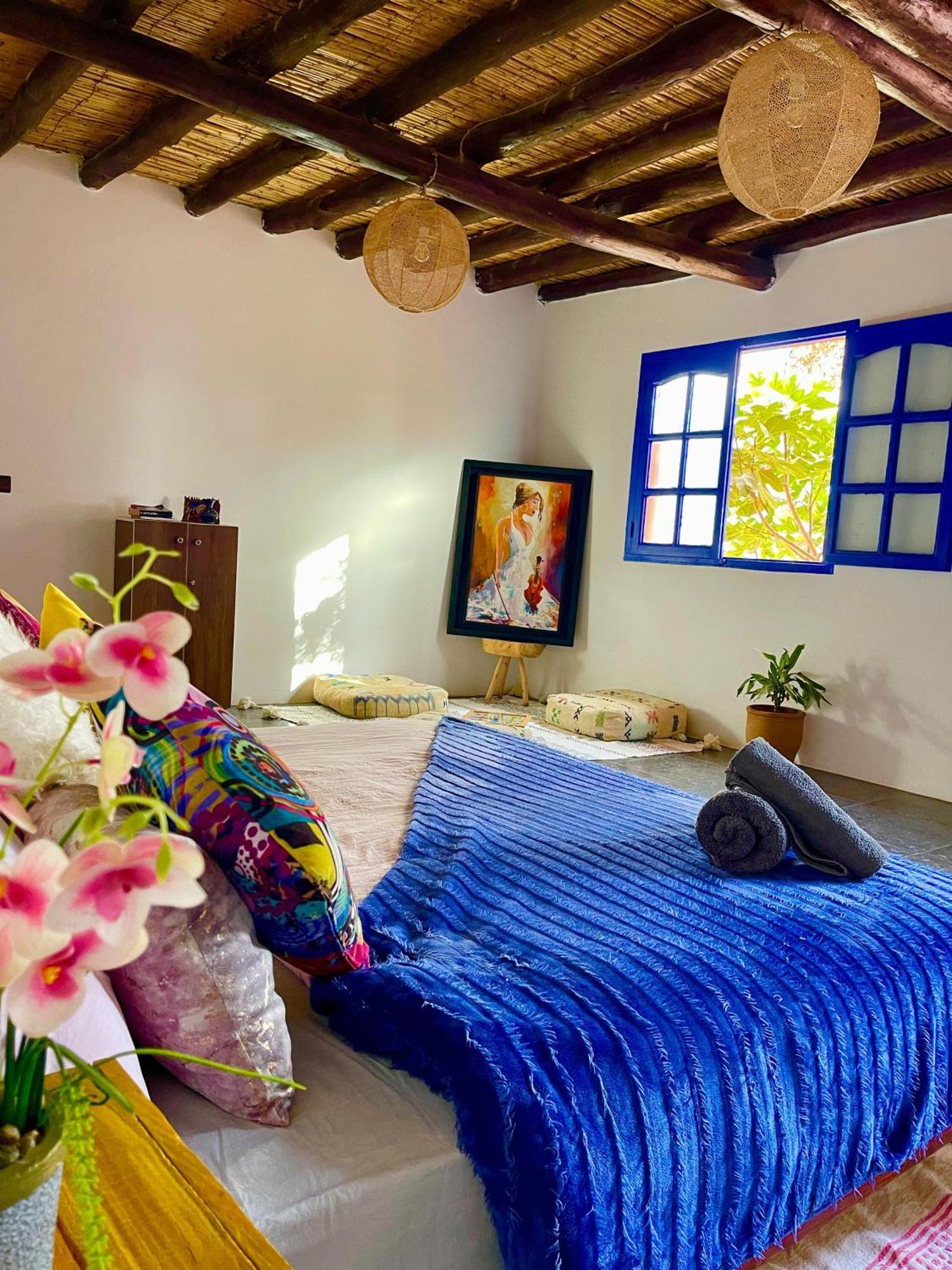 Bed and Breakfast Surf & Salsa Ocean House à Tamraght Extérieur photo